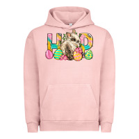 Pigment Salmon Hop Rabbit Easter Urban Hoodie - Neo Western