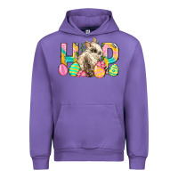 Tulip Hop Rabbit Easter Urban Hoodie - Neo Western