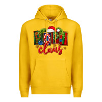 Lemon Christmas popi claus Premium Hoodie - FaDigitalArtStudio