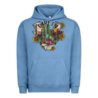 Pigment Pebble Blue darlin Urban Hoodie - SublimationCraftShop