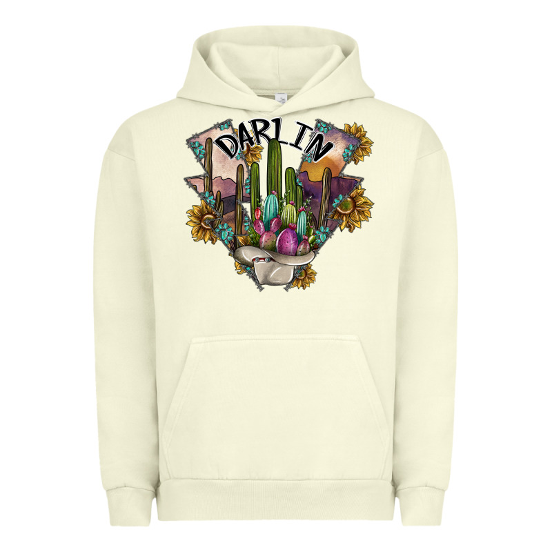 Darlin Urban Hoodie by SublimationCraftShop | Teevron