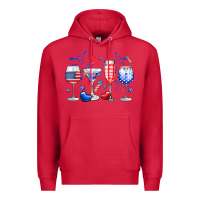 Cardinal 4th of July wine glasses Premium Hoodie - Neo Western