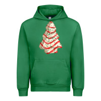 Emerald white christmas cake Urban Hoodie - FaDigitalArtStudio