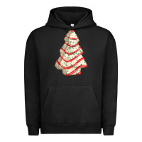 Pigment Black white christmas cake Urban Hoodie - FaDigitalArtStudio
