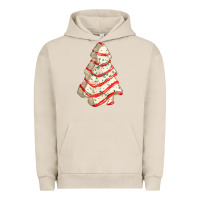 Pigment French Oak white christmas cake Urban Hoodie - FaDigitalArtStudio