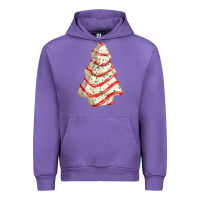 Tulip white christmas cake Urban Hoodie - FaDigitalArtStudio