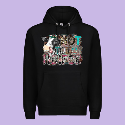 Not Today Heifer Premium Hoodie Designed By Sublimationcraftshop