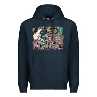 Navy not today heifer Premium Hoodie - SublimationCraftShop