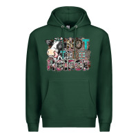 Sports Green not today heifer Premium Hoodie - SublimationCraftShop