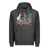 Charcoal Heather not today heifer Premium Hoodie - SublimationCraftShop