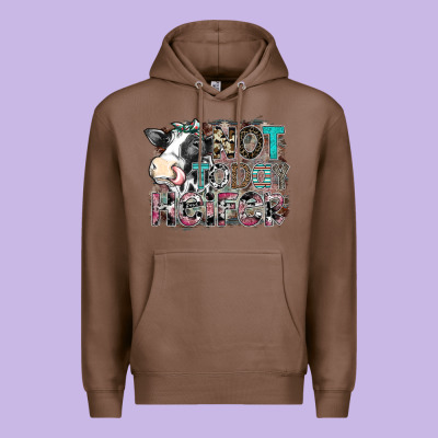 Not Today Heifer Premium Hoodie Designed By Sublimationcraftshop