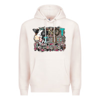 Pale Pink not today heifer Premium Hoodie - SublimationCraftShop