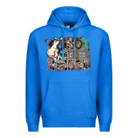 True Royal not today heifer Premium Hoodie - SublimationCraftShop