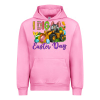 Fuchsia Pink I dig Easter Day Urban Hoodie - Neo Western