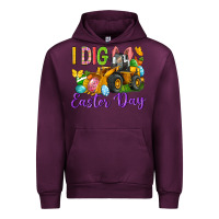 Mauve Wine I dig Easter Day Urban Hoodie - Neo Western