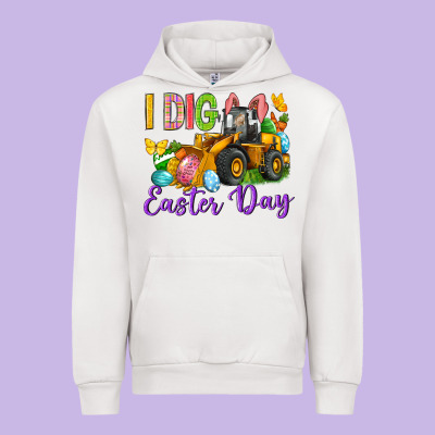 I Dig Easter Day Urban Hoodie Designed By Neo Western