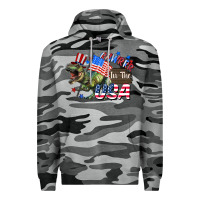 Slate Camo Rawrrr in the USA 4th of july Premium Hoodie - CowGirlArtShop