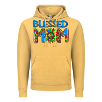 Vintage Mustard blessed mom autism Vintage Hoodie - AdoDesignShop