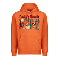 Carrot afro santa's favorite volleyball player for christ Premium Hoodie - FaDigitalArtStudio