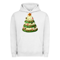 Pigment Lunar Rock white christmas cookie cake Urban Hoodie - FaDigitalArtStudio