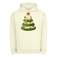 White Christmas Cookie Cake Urban Hoodie | Teevron