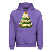 Tulip white christmas cookie cake Urban Hoodie - FaDigitalArtStudio