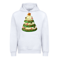 White white christmas cookie cake Urban Hoodie - FaDigitalArtStudio