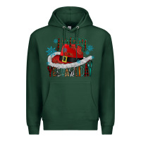 Sports Green happy yeehawliday Premium Hoodie - CowhideDigitalArt
