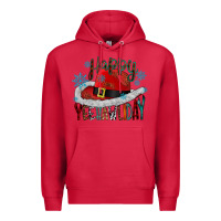 Cardinal happy yeehawliday Premium Hoodie - CowhideDigitalArt