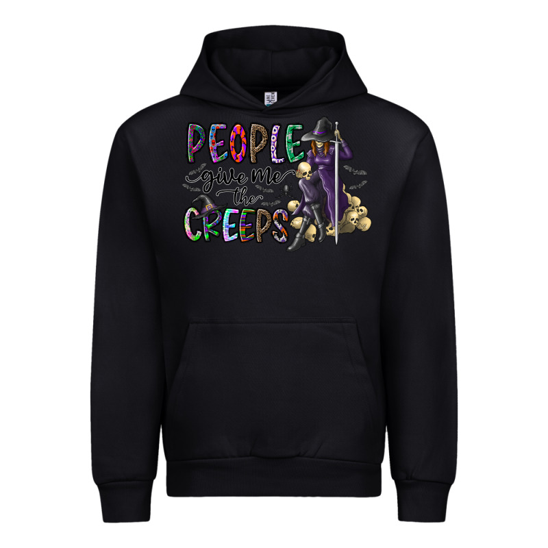 People Give Me The Creeps Urban Hoodie by CowhideDigitalArt | Teevron