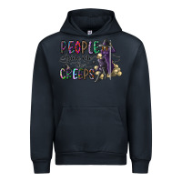 Navy people give me the creeps Urban Hoodie - CowhideDigitalArt