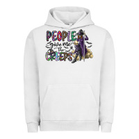 Pigment Lunar Rock people give me the creeps Urban Hoodie - CowhideDigitalArt