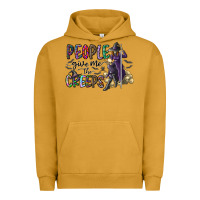 Pigment Peanut Butter people give me the creeps Urban Hoodie - CowhideDigitalArt