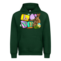 Forest Green Love Easter Day Urban Hoodie - CowGirlArtShop