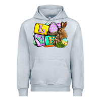 Heather Grey Love Easter Day Urban Hoodie - CowGirlArtShop