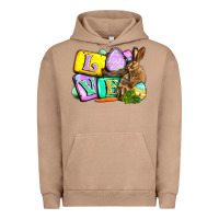 Pigment Burro Love Easter Day Urban Hoodie - CowGirlArtShop