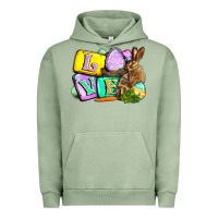Pigment Oil Green Love Easter Day Urban Hoodie - CowGirlArtShop
