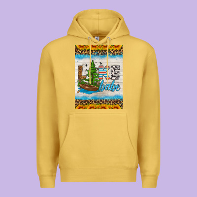 Lake Babe Air Freshener Premium Hoodie Designed By Hra Design Shop