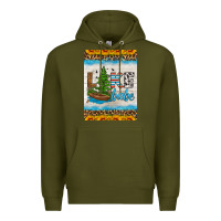 Army Green lake babe air freshener Premium Hoodie - HRA Design Shop