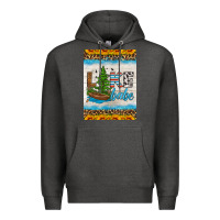 Charcoal Heather lake babe air freshener Premium Hoodie - HRA Design Shop
