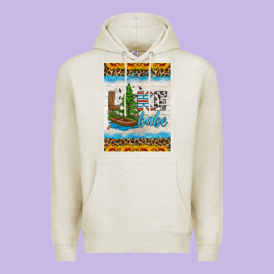 Lake Babe Air Freshener Premium Hoodie Designed By Hra Design Shop
