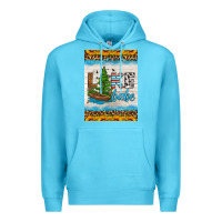 Ocean Blue lake babe air freshener Premium Hoodie - HRA Design Shop