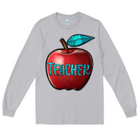 Moon Dust apple teacher Long Sleeve Tee - BarkalooDesign