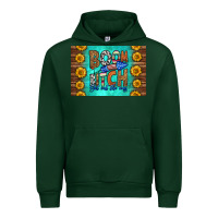 Forest Green boom bitch get out the way skinny metal can holder Urban Hoodie - HRA Design Shop