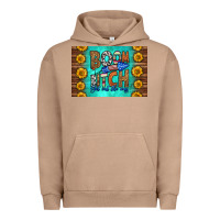 Pigment Burro boom bitch get out the way skinny metal can holder Urban Hoodie - HRA Design Shop