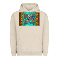 Pigment French Oak boom bitch get out the way skinny metal can holder Urban Hoodie - HRA Design Shop