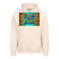 Sandshell boom bitch get out the way skinny metal can holder Urban Hoodie - HRA Design Shop