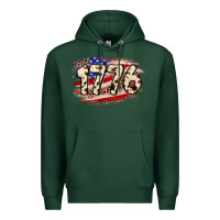 Sports Green 4th of July 1776 Premium Hoodie - Neo Western