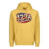 Antique Gold 4th of July 1776 Premium Hoodie - Neo Western