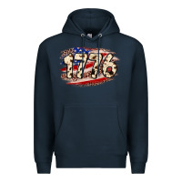 Navy 4th of July 1776 Premium Hoodie - Neo Western